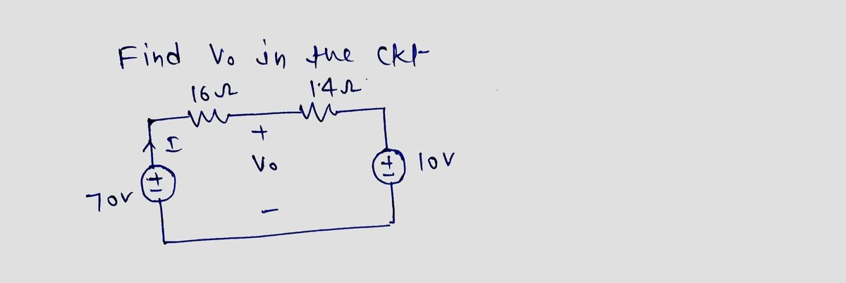 Electrical Engineering homework question answer, step 1, image 1